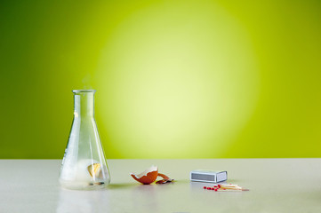 learning by fun - egg inside bottle experiment
