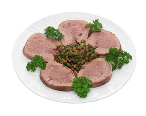 Lingua di manzo cucinata