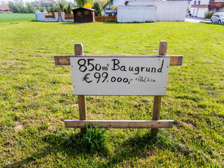Baugrund zu verkaufen