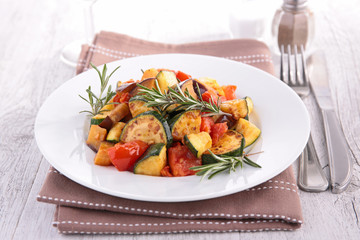 fried vegetables