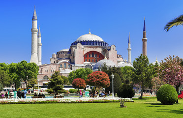 The Hagia Sophia in Istanbul