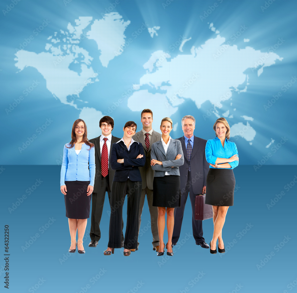 Canvas Prints business people team