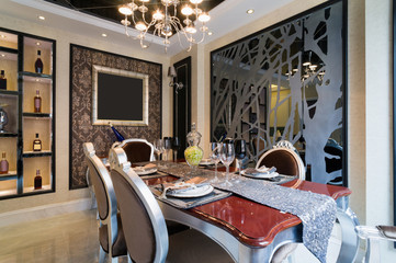 luxury dining room