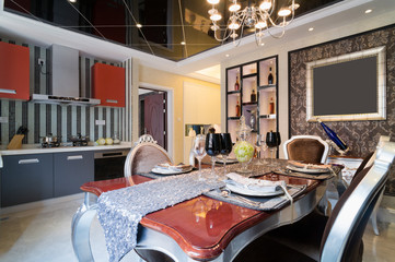 luxury dining room