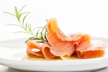 Smoked salmon