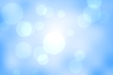 Blue abstract light spot design