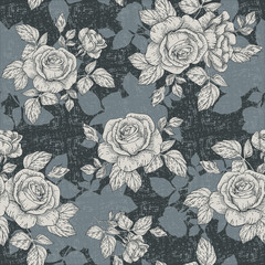 floral seamless pattern - 64324870