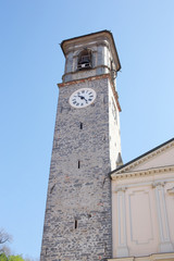 Fototapeta na wymiar Kościół San Germano - Tolland - Biella