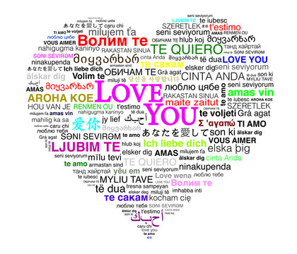 Love you in 60 languages