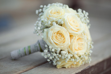 wedding flowers bouquet of bride