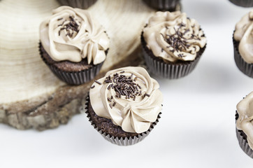 Sweet cupcakes decorated