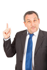 Businesman doing different poses