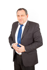 Businesman doing different poses