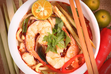 Tom Yam Noodle