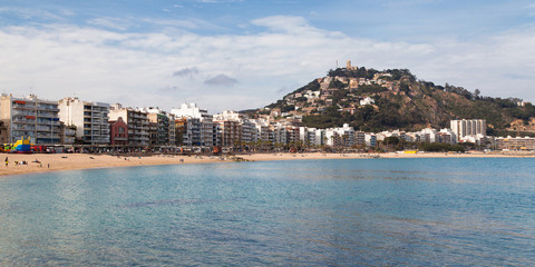 Fototapeta premium Panorama of Blanes