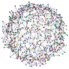 Network 3d diagram - 64334859