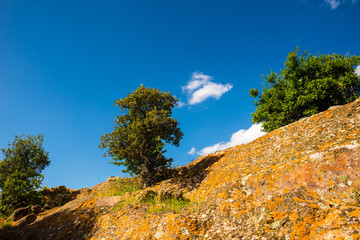 sardinian necropolis natural landscape