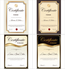 Certificate template collection