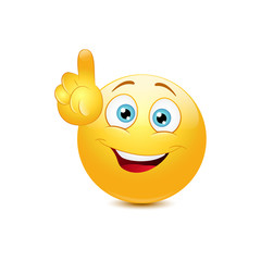 Fototapeta premium Smiley shows up