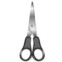 scissors, vector illustration