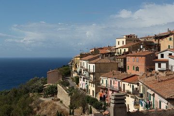 Obraz premium typical village in Italy