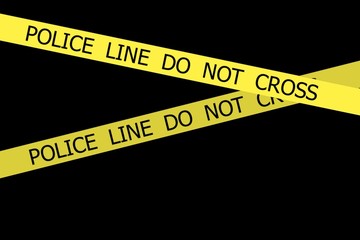  Police tape POLICE LINE DO NOT CROSS  