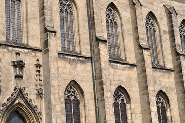 windows of Gothic cathedrals