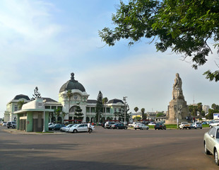Maputo, Mozambique - December 11, 2008: in the capital of Mozamb