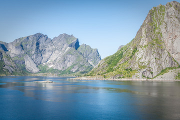 Fototapeta na wymiar Lofoty Norwegia