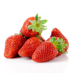 Strawberry isolated on white background