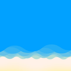 Fototapeta premium Summer beach