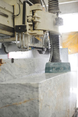 marble cutting