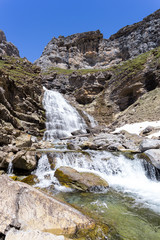 Waterfall in Ordesa National Park