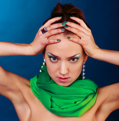 Glamour Girl Portrait.