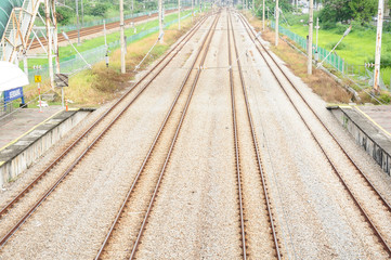 Fototapeta premium Railways in Malaysia.