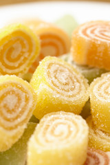 Marmalade in sugar