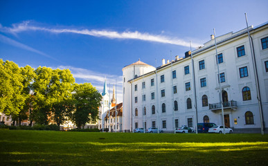 Obraz premium President castle in Riga, Latvia
