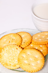 the bread on paper background