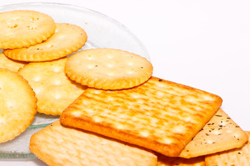 the bread on paper background