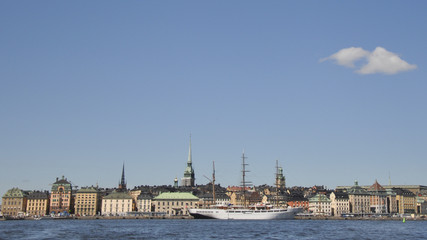 Stockholm, Altstadt, Hauptstadt, Sommer, Schweden