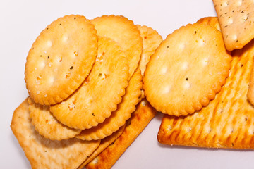 the bread on paper background