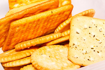 the bread on paper background