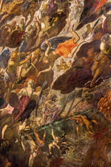 Naklejka premium Venice - Last judgment (1563) by Jacopo Robusti (Tintoretto)