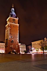 Tower in Krakow, town hall