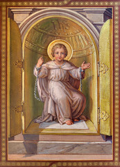 Vienna - little Jesus from tabernacle in the bond