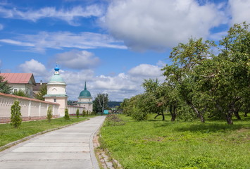 Apple Monastery Garden in Optina Hermitage