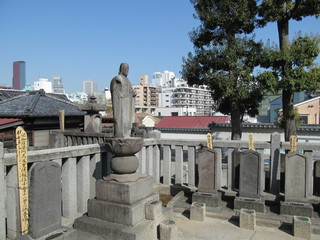 Naklejka premium 東京都の赤穂義士墓所