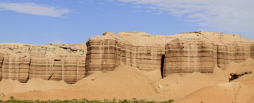panoramique collines de l'Utahn