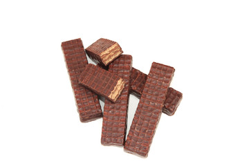 gaufrettes au chocolat