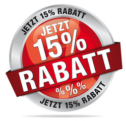 Jetzt 15% Rabatt
